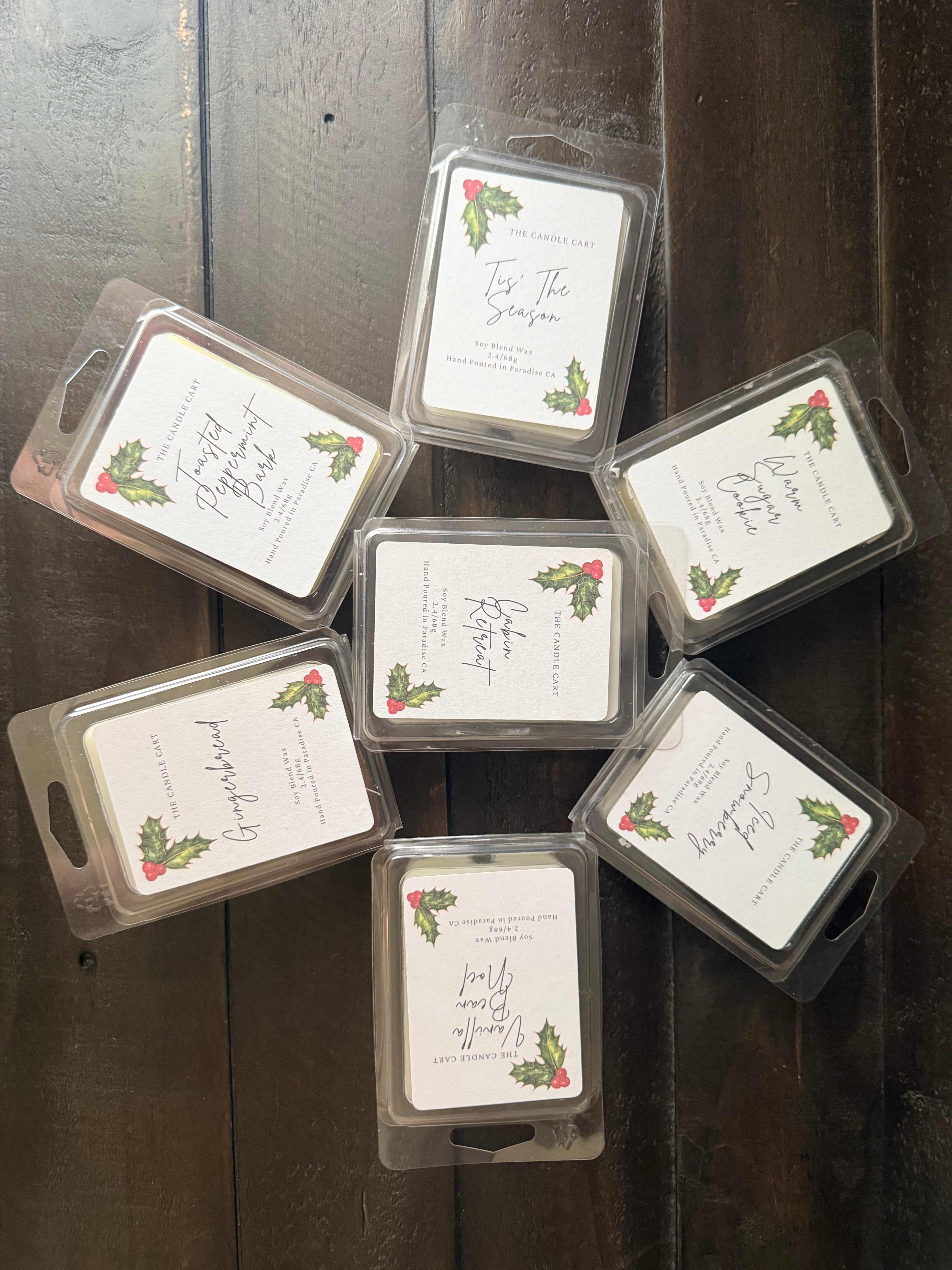 Joyful Fragrances: Christmas Collection Wax Tarts