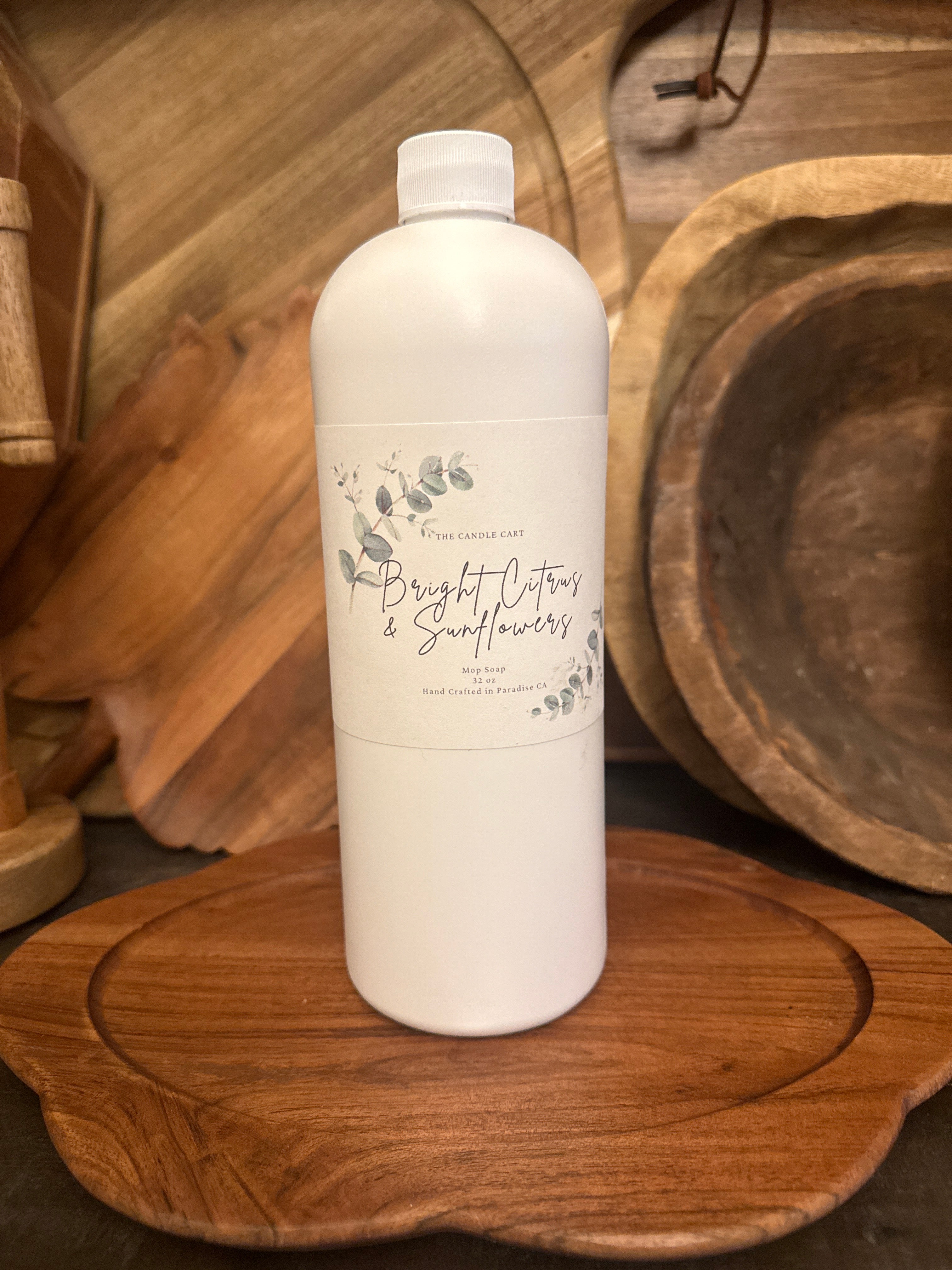 Bright Citrus & Sunflowers: A Fragrant Mop Experience