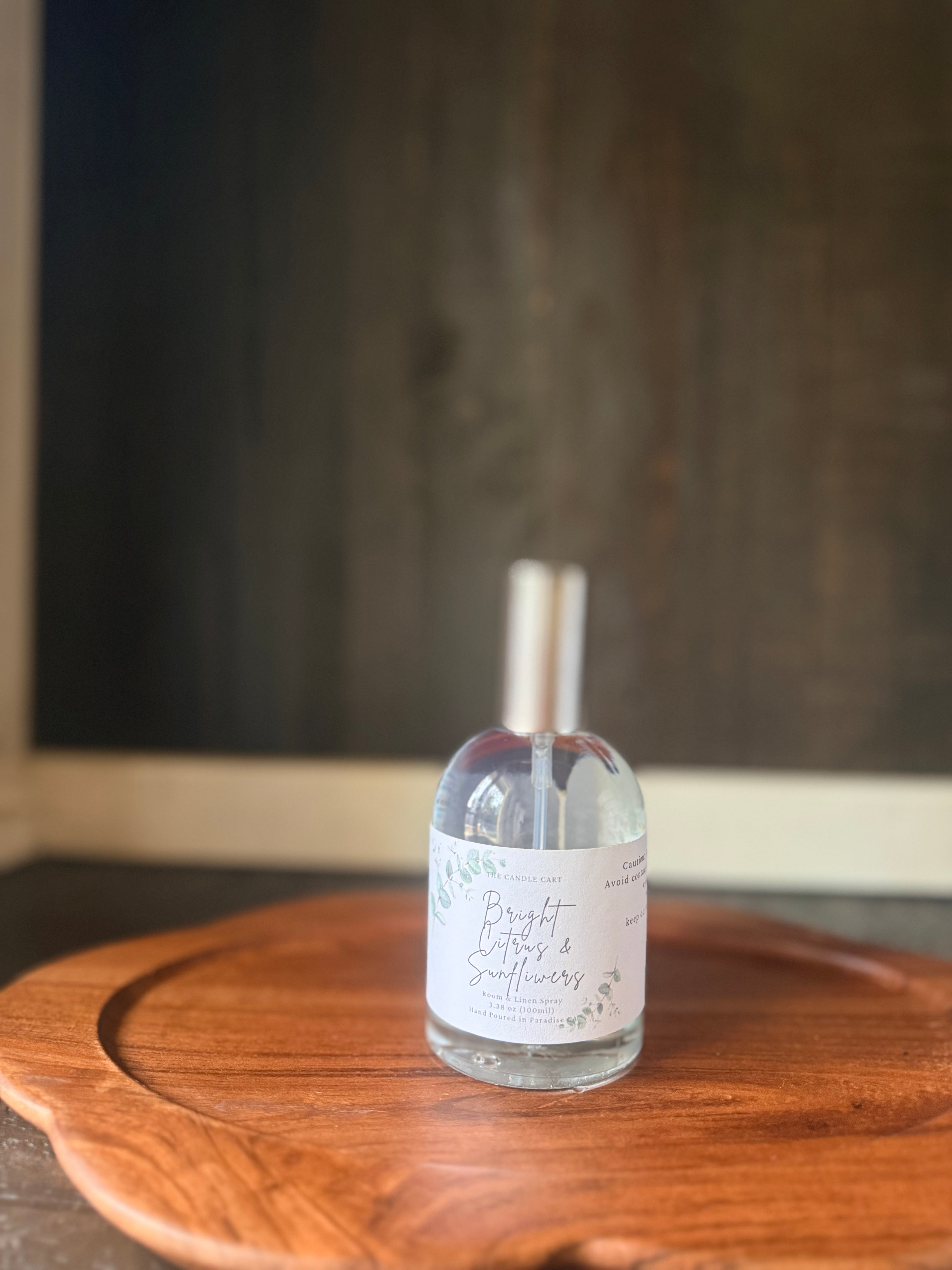 Bright Citrus & Sunflowers: Mandarin•Sunflower•Suede