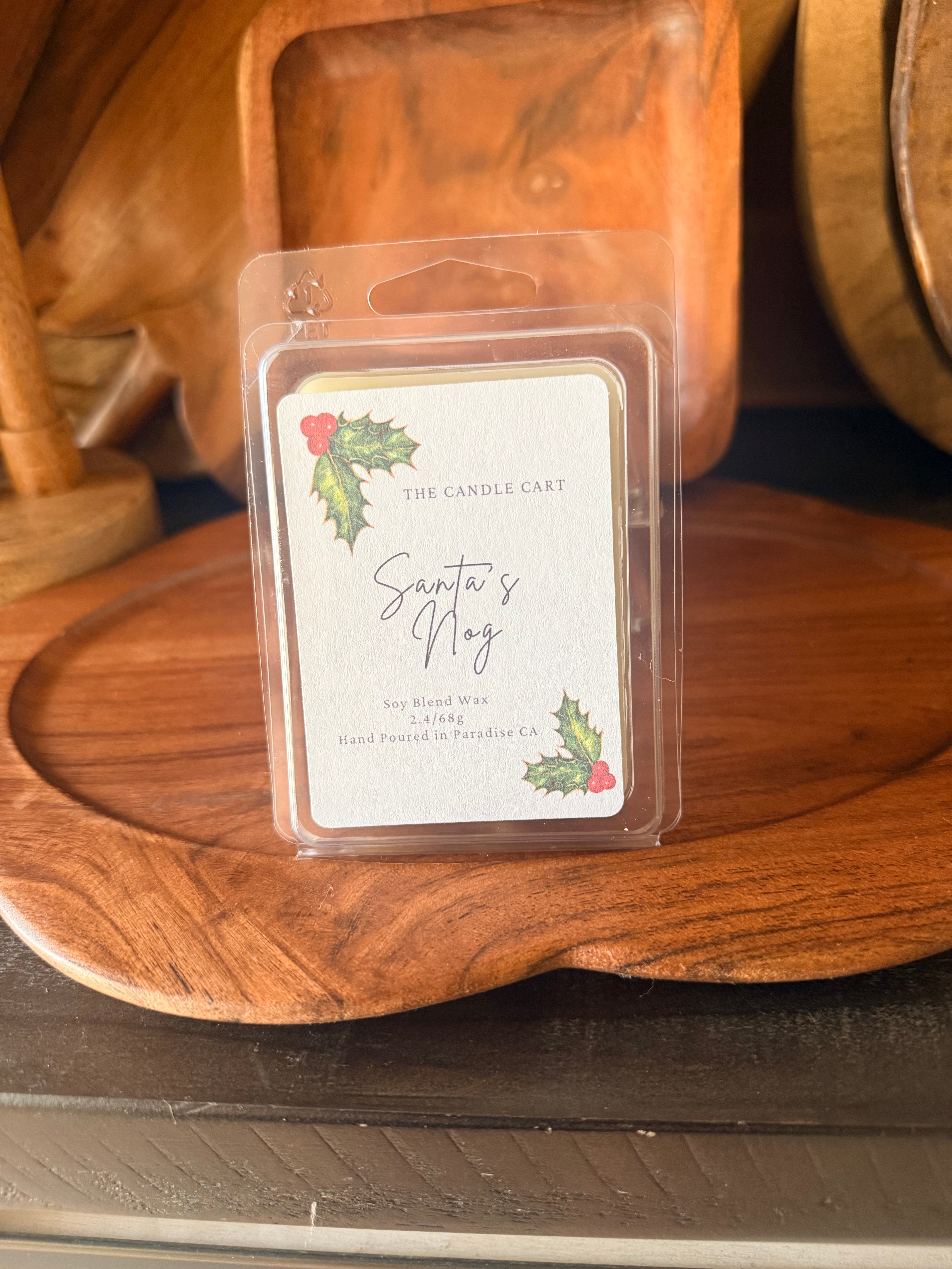 Santa’s Nog: Amaretto•Spices•Rum•Cream