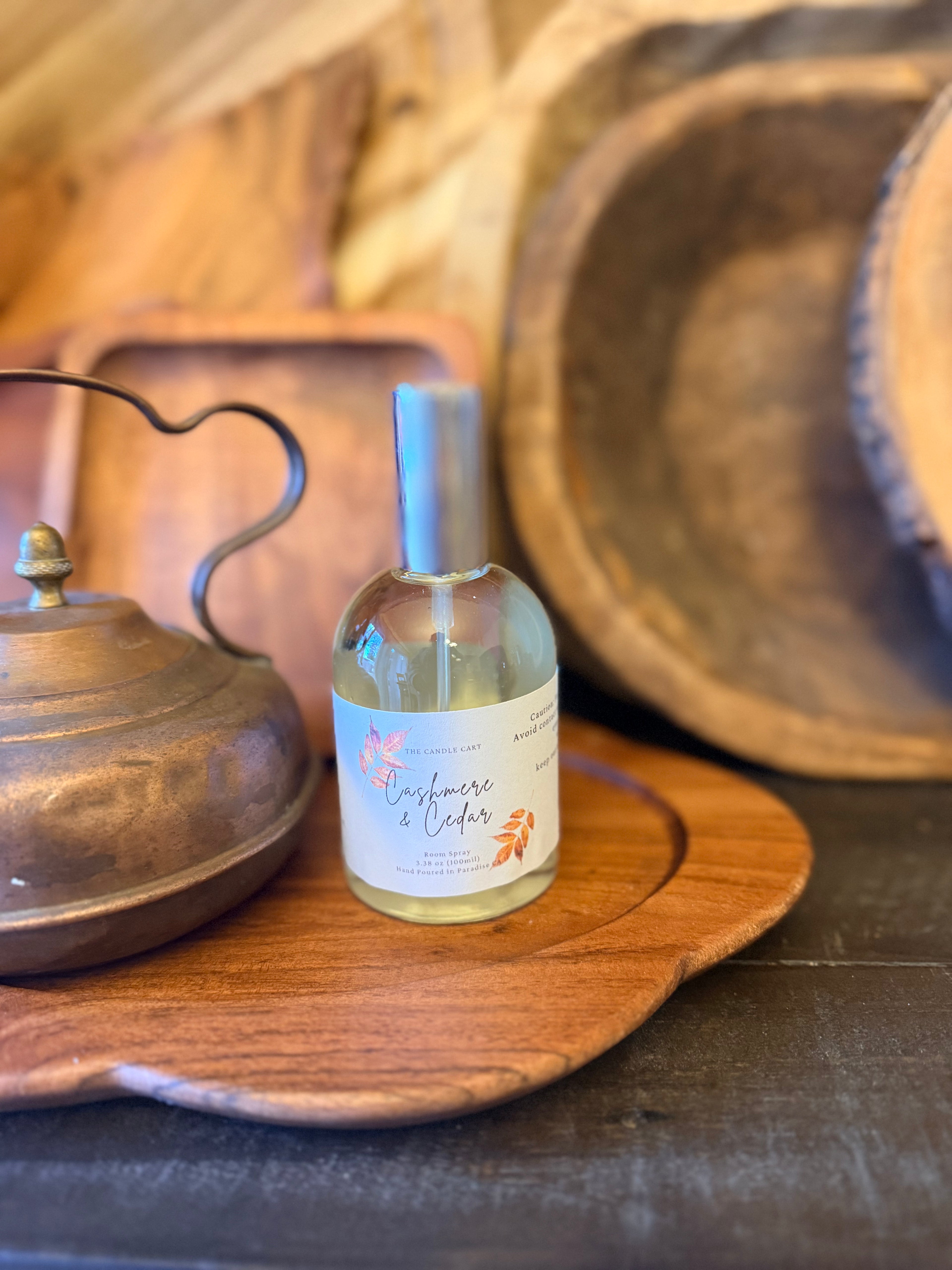 Cashmere & Cedar: Vanilla Sugar•Vanilla Orchid•Cedar