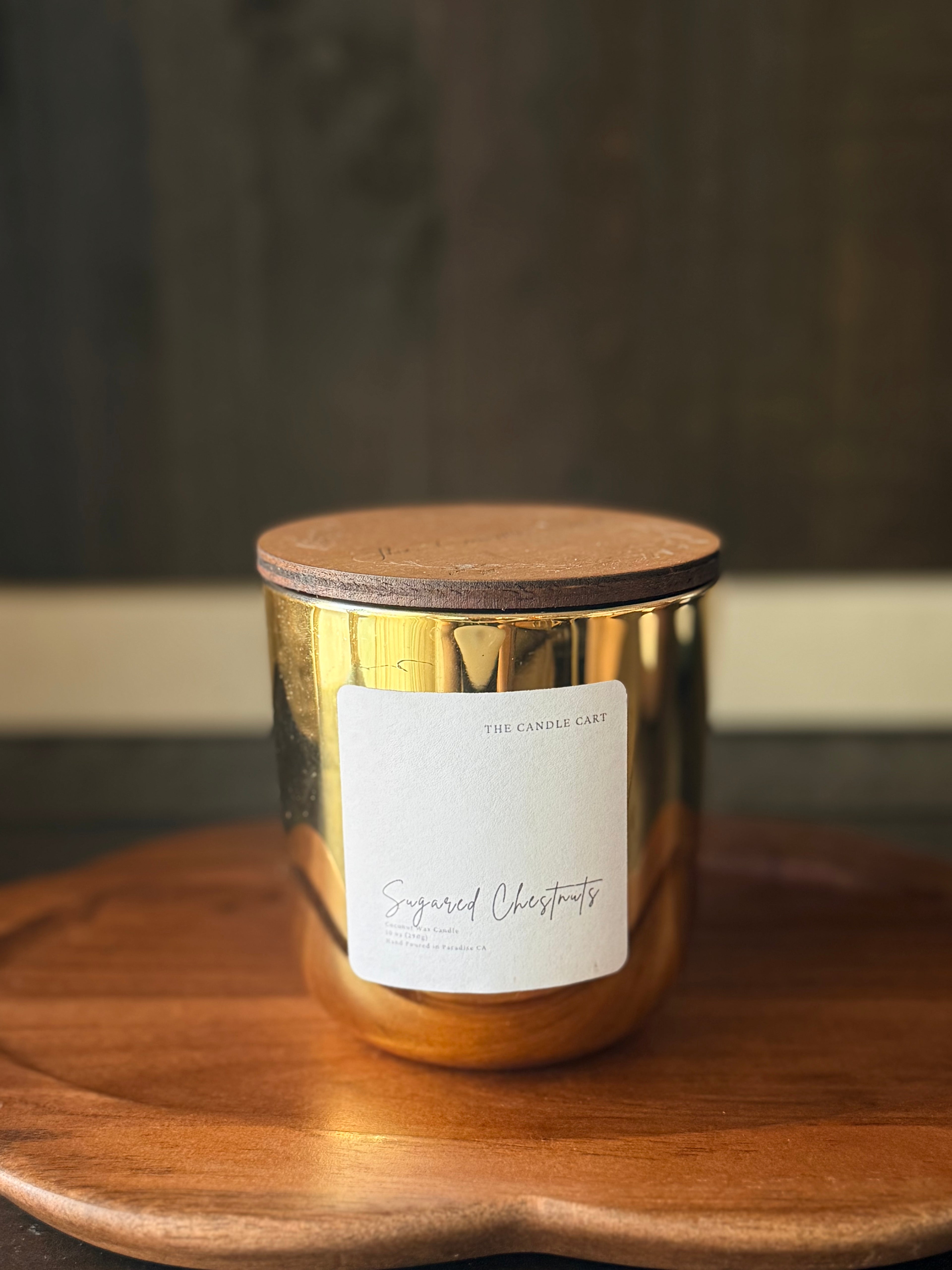 Sugared Chestnuts: Buttercream•Maple•Vanilla