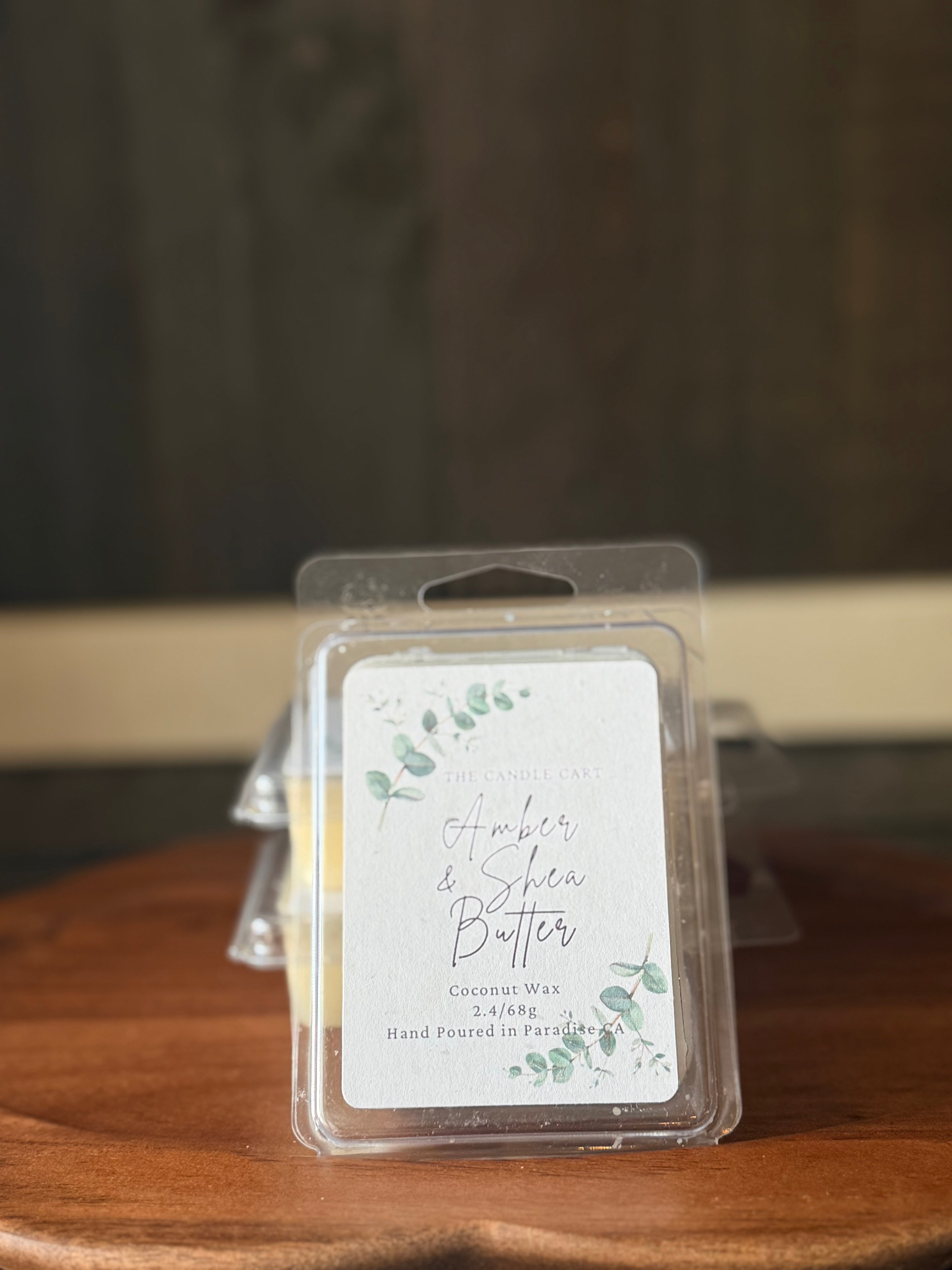 Amber & Shea Butter: Amber•Shea Butter•Vanilla•Musk