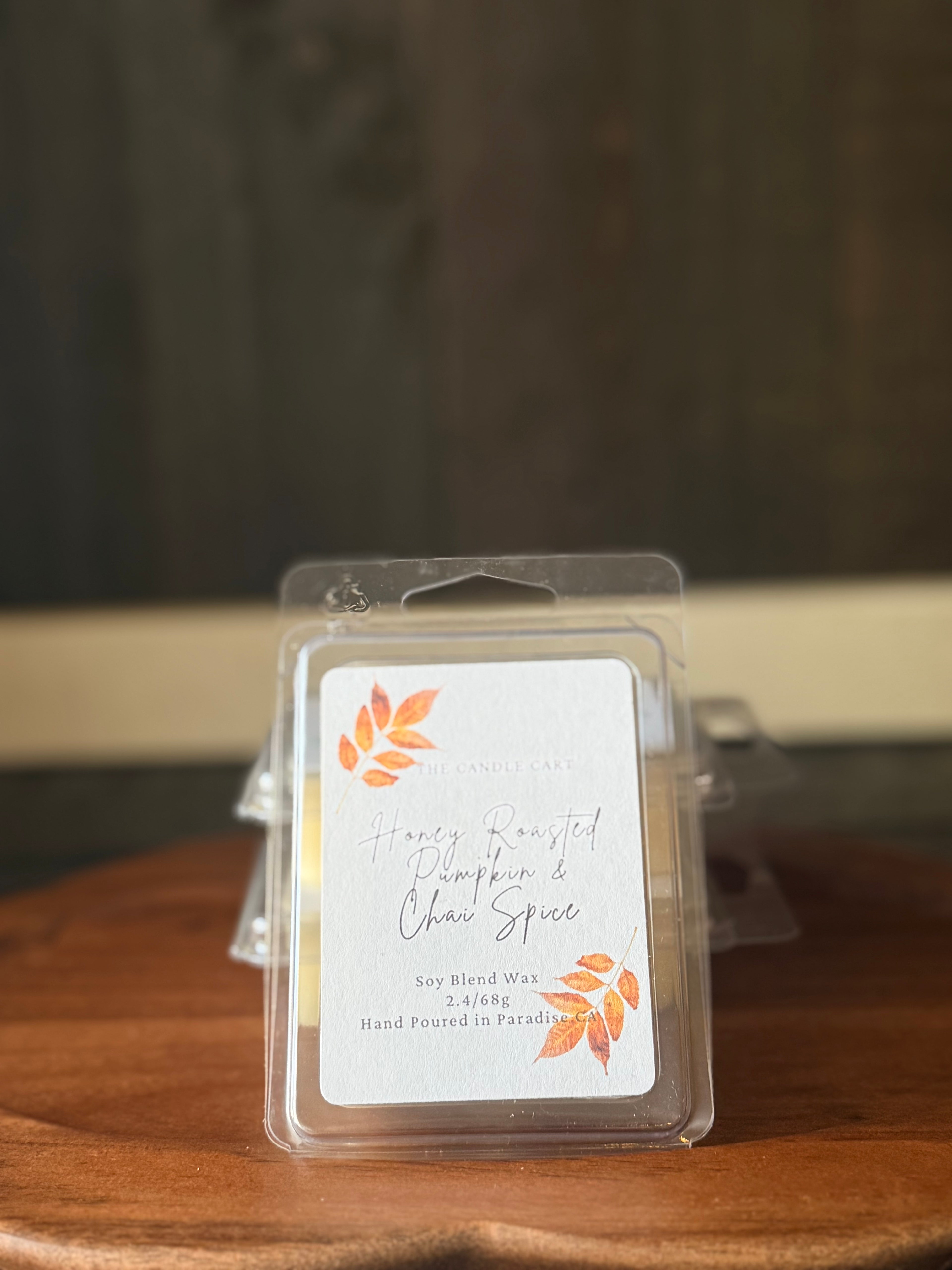 Honey Roasted Pumpkin & Chai Spice: Pumpkin•Vanilla•Chai Spice