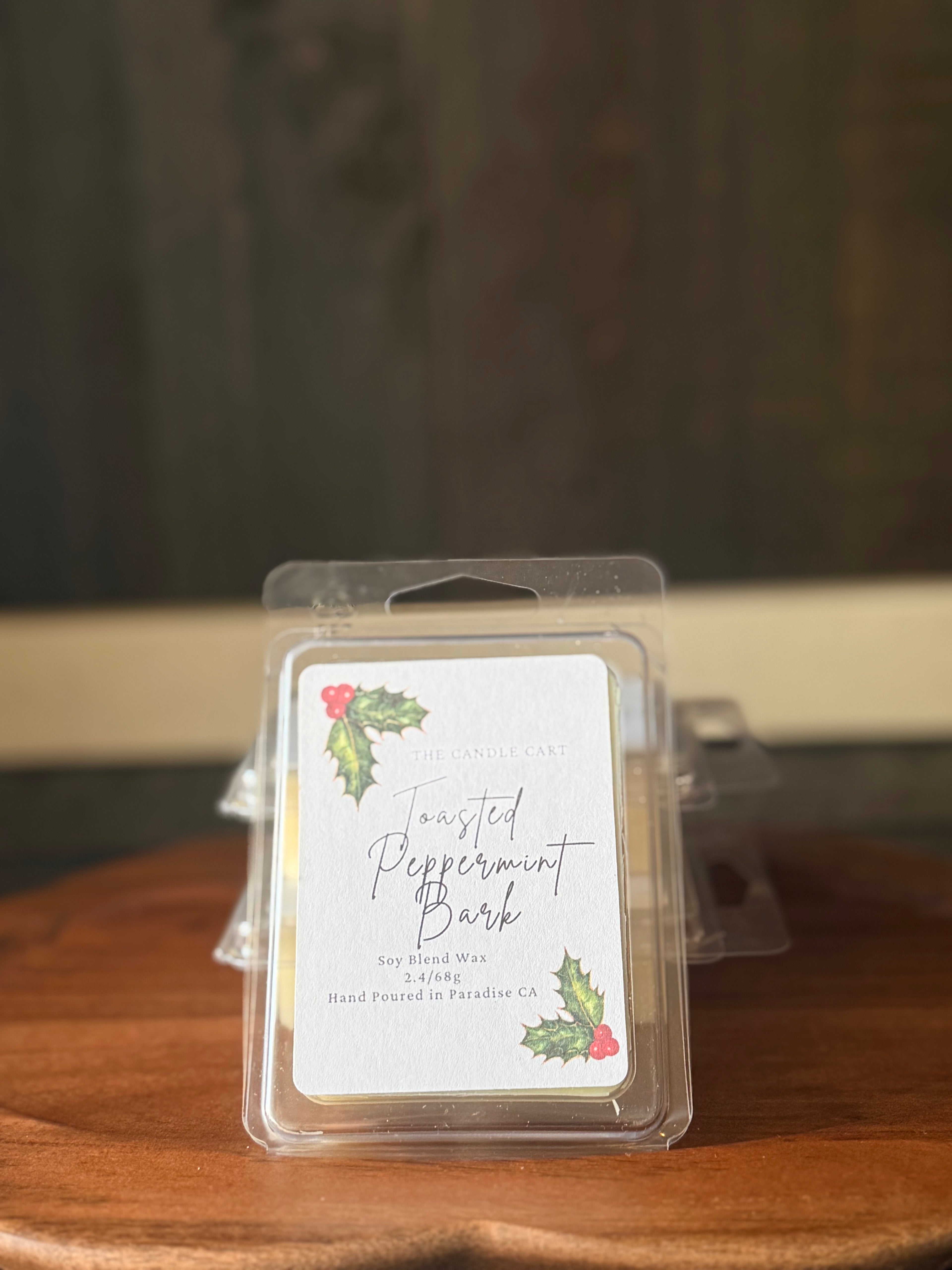 Toasted Peppermint Bark: Mint•Cocoa•Tonka