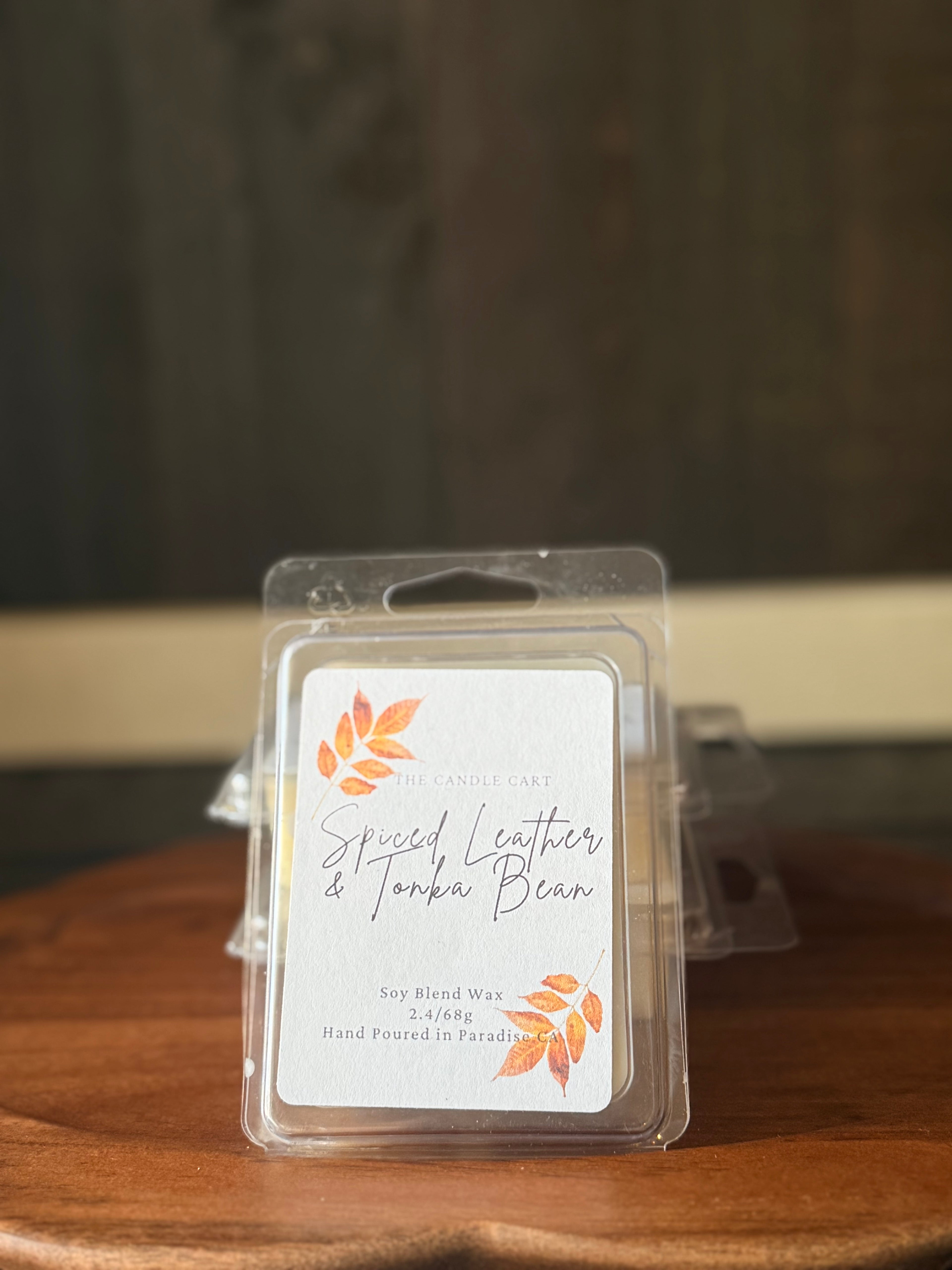 Spiced Leather & Tonka: Cinnamon•Spiced Leather• Tonka Bean