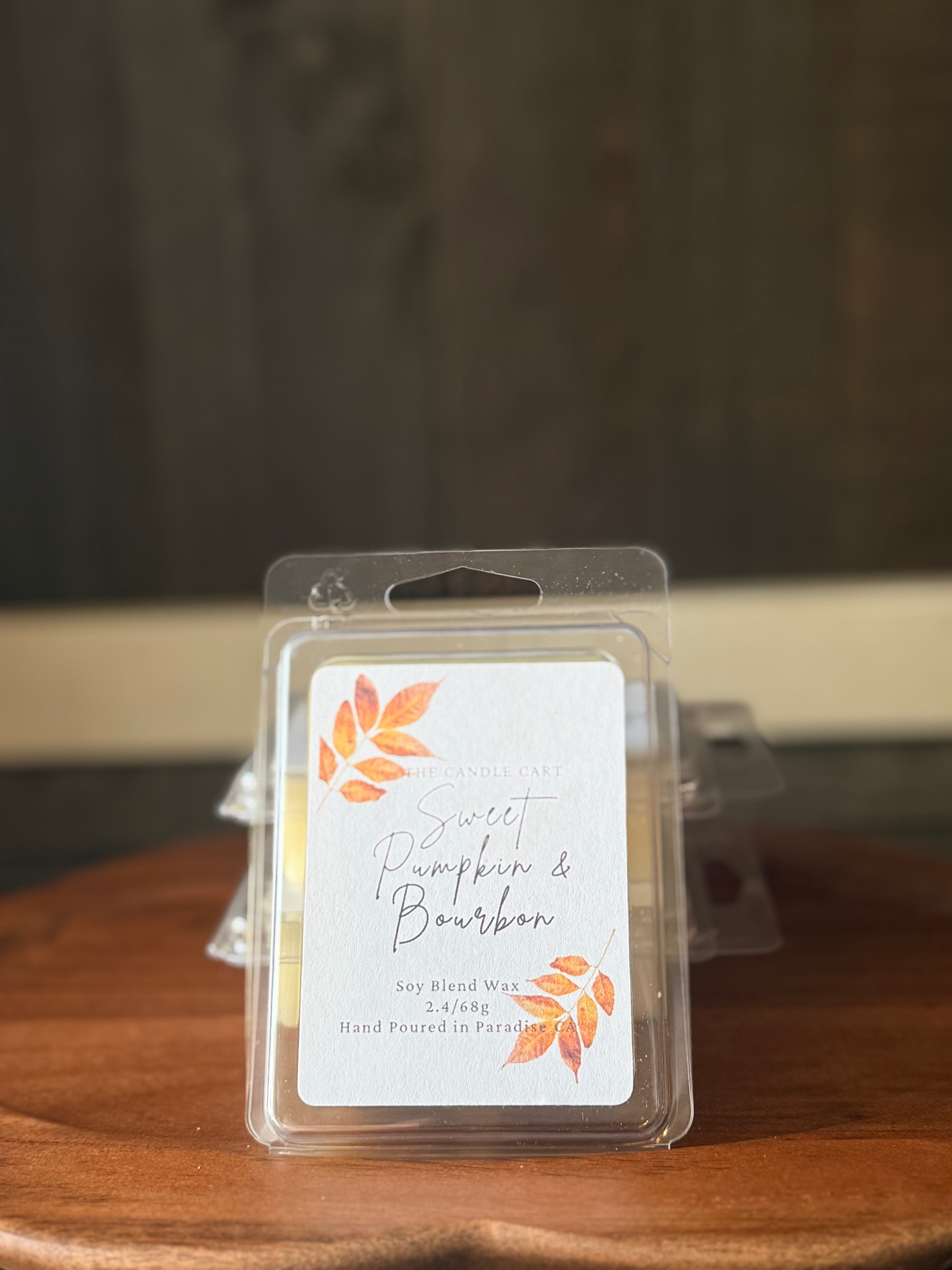 Sweet Pumpkin Bourbon: Pumpkin Spice•Vanilla•Bourbon