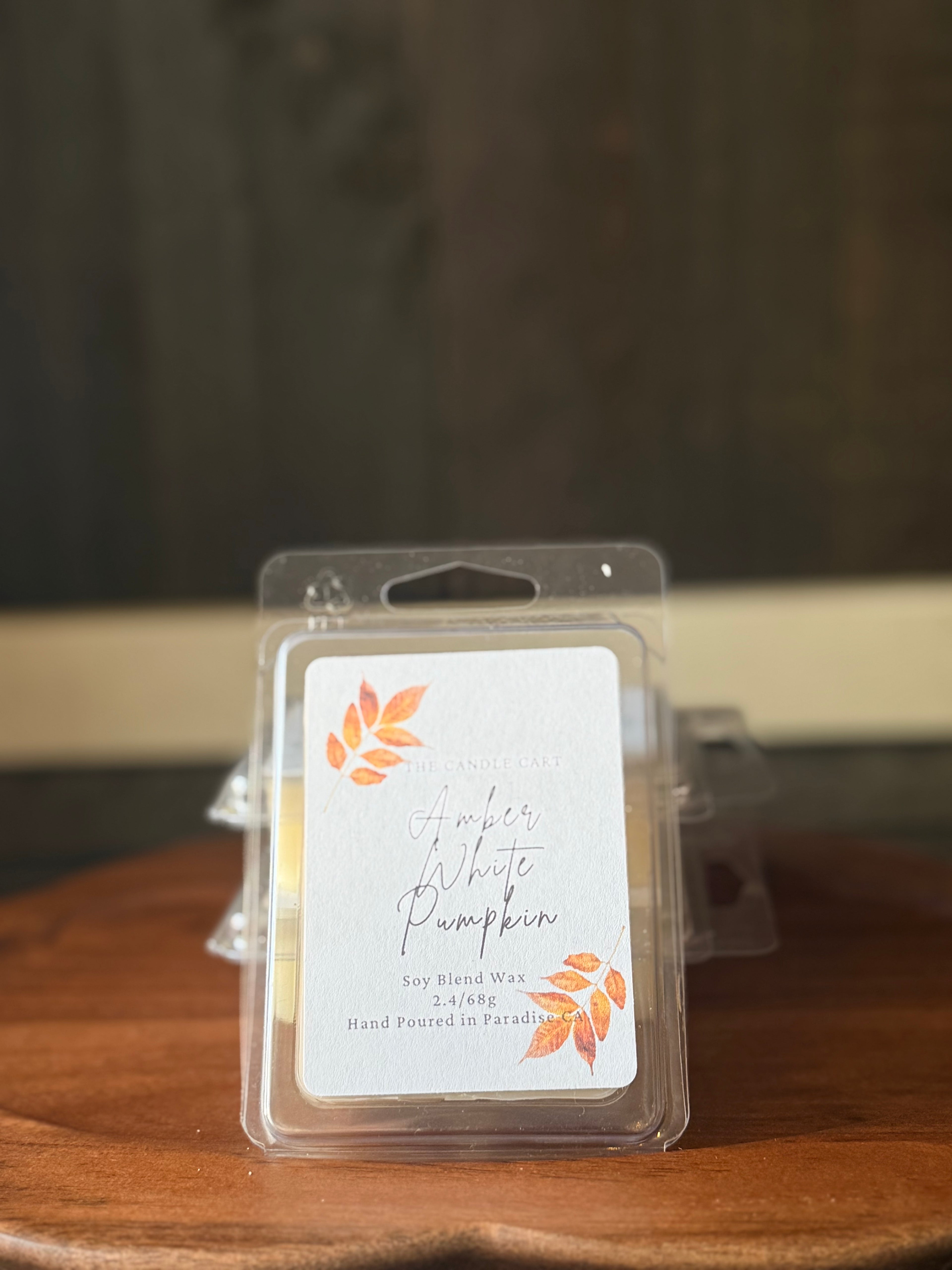 Amber & White Pumpkin• Pumpkin•Amber•Vanilla