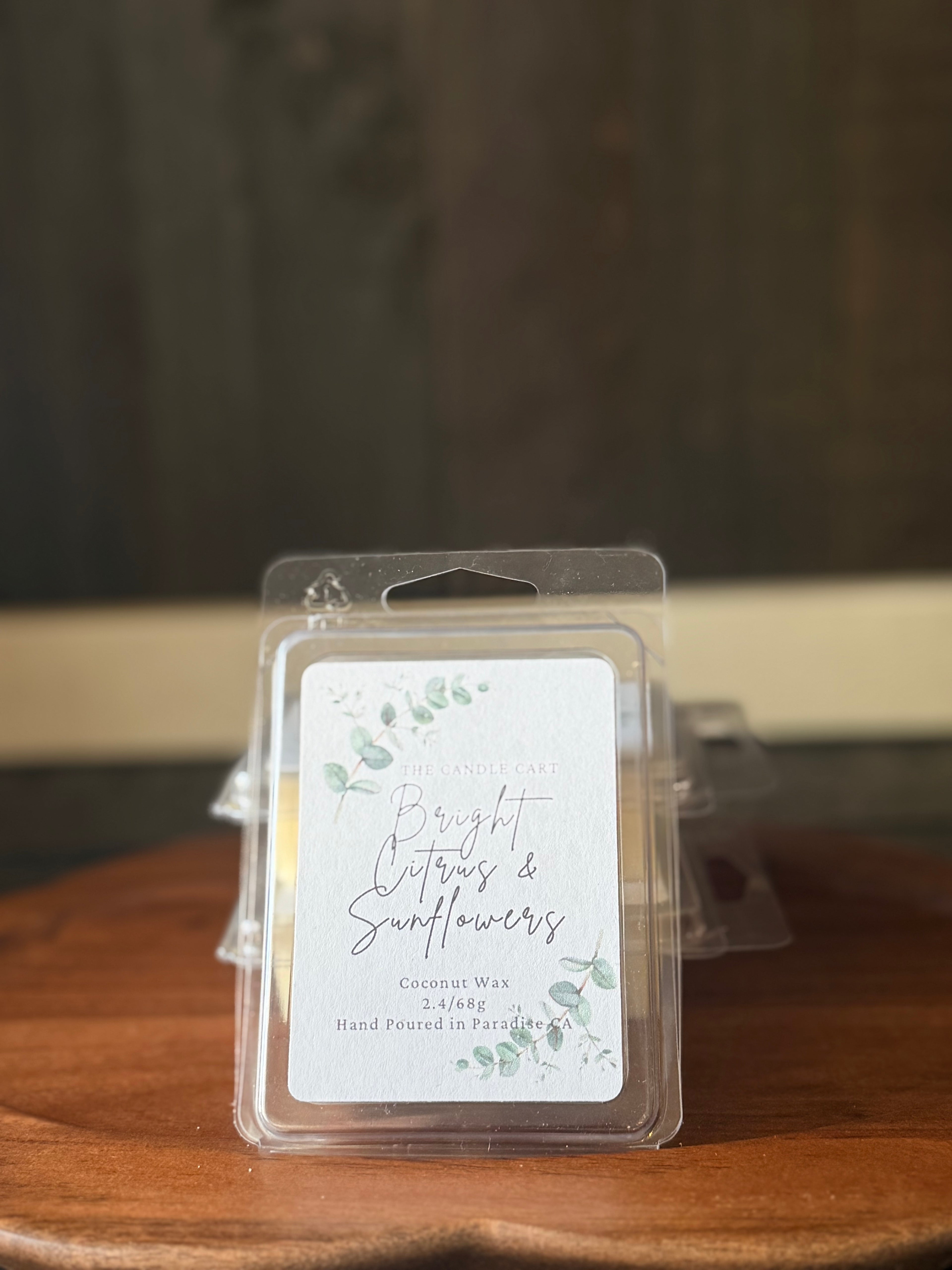 Bright Citrus & Sunflowers: Mandarin•Sunflower•Suede